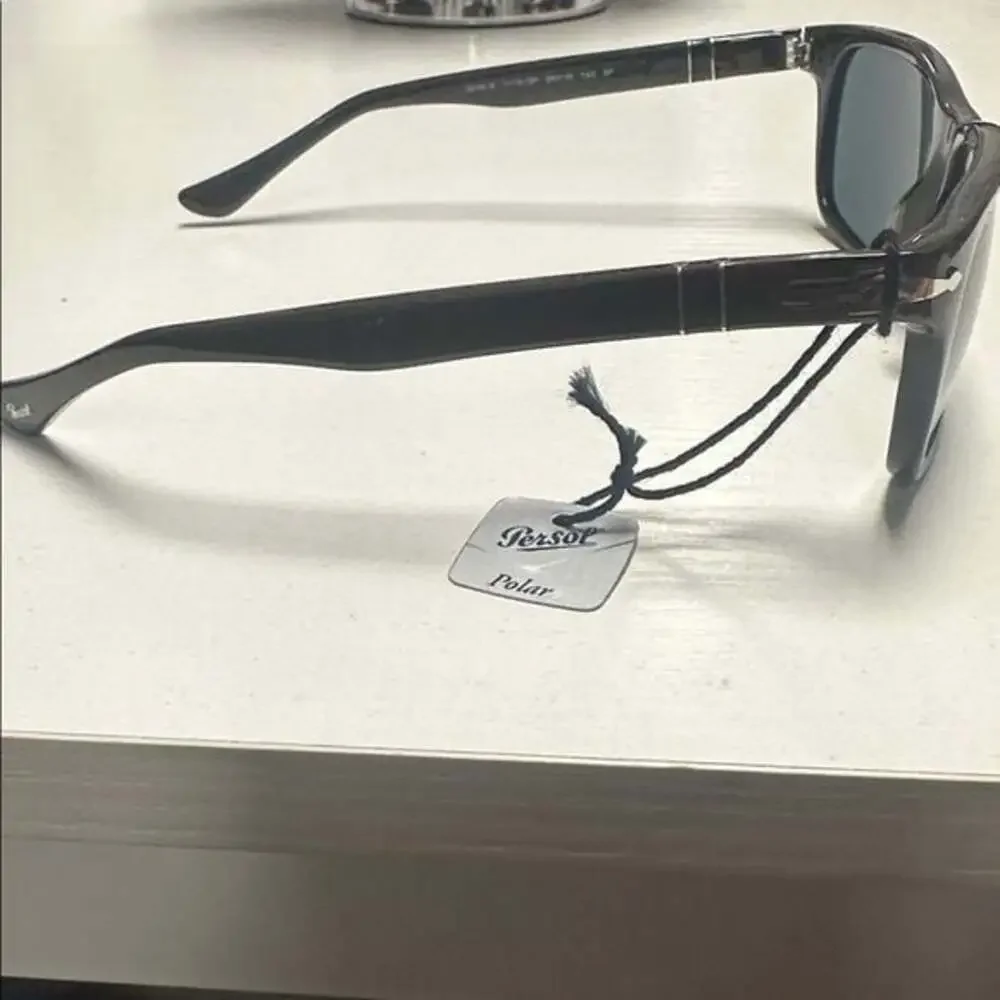 Persol Dark Brown Polarized Sunglasses